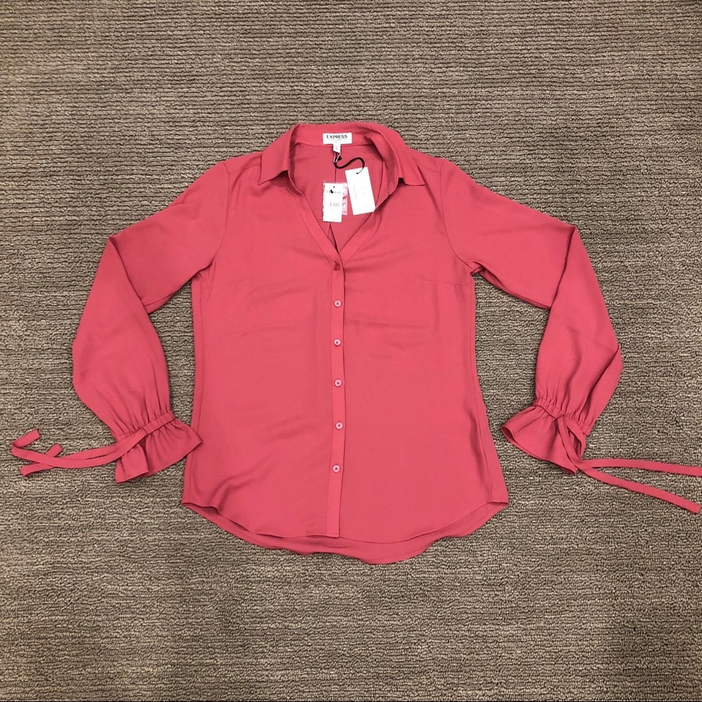 Red blouse